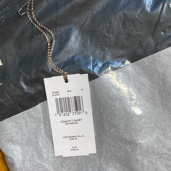 Coach Women Floral Signature T-Shirt - Picture 7 of 7